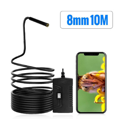 Wireless Endoscope Camera HD1080p WiFi Borescope Inspection Camera Waterproof IP67 Flexible Snake Camera Y14 55mm for Iphone Andr
Wireless Endoscope Camera HD1080p WiFi Borescope Inspection Camera Waterproof IP67 Flexible Snake Camera Y14 55mm for Iphone Andr