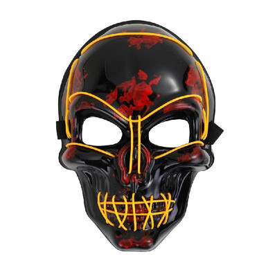 Light Up LED Skeleton Skull Mask HalloweenHoliday Light Costume Accessory Scary Frighten Party Mask
Light Up LED Skeleton Skull Mask HalloweenHoliday Light Costume Accessory Scary Frighten Party Mask