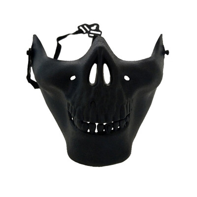 Cycling Training Ski Mask TPU Half Mask Halloween Half Face Skull Protective Mask For Cycling CS Military Gaming Resistant
Cycling Training Ski Mask TPU Half Mask Halloween Half Face Skull Protective Mask For Cycling CS Military Gaming Resistant