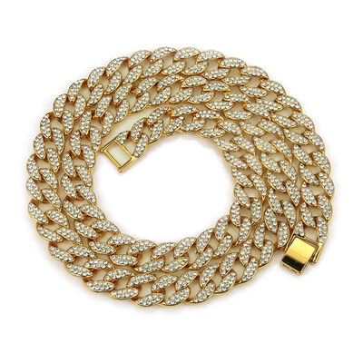 Hip hop Full Diamond Cuban Necklace Jewelry European And American Hip Hop Rap Accessories
Hip hop Full Diamond Cuban Necklace Jewelry European And American Hip Hop Rap Accessories