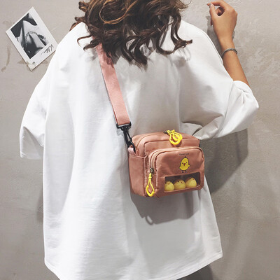 Cartoon cute small bag female 2019 new Korean version of the wild student canvas shoulder Messenger bag foreign girl bag
Cartoon cute small bag female 2019 new Korean version of the wild student canvas shoulder Messenger bag foreign girl bag