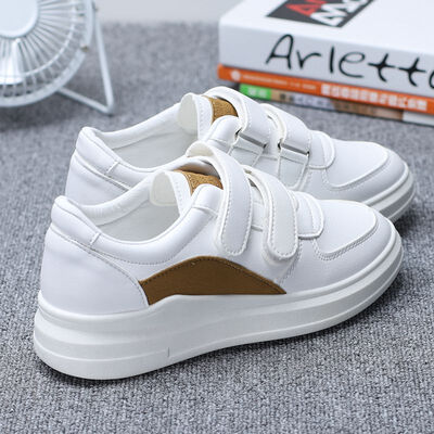 2018 Spring New Lazy hook&loop White Shoes Female Students Summer&Autumn Korean Joker Velcro Leisure Female Shoes
2018 Spring New Lazy hook&loop White Shoes Female Students Summer&Autumn Korean Joker Velcro Leisure Female Shoes