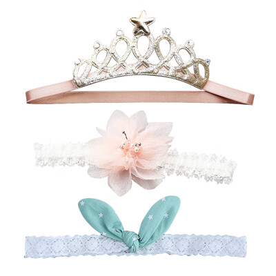 Ou Yu baby hair band childrens crown headdress cute princess baby flower B1017 three-piece
Ou Yu baby hair band childrens crown headdress cute princess baby flower B1017 three-piece