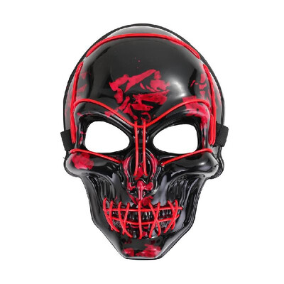 Light Up LED Skeleton Skull Mask HalloweenHoliday Light Costume Accessory Scary Frighten Party Mask
Light Up LED Skeleton Skull Mask HalloweenHoliday Light Costume Accessory Scary Frighten Party Mask