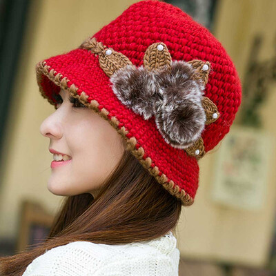 Tailored Fashion Women Lady Winter Warm Crochet Knitted Flowers Decorated Ears Hat Hot
Tailored Fashion Women Lady Winter Warm Crochet Knitted Flowers Decorated Ears Hat Hot