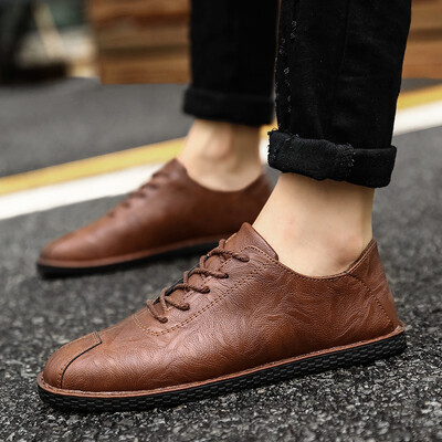 Doudou small leather shoes mens youth black mens shoes fall student tide shoes new Korean leisure England
Doudou small leather shoes mens youth black mens shoes fall student tide shoes new Korean leisure England