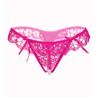 Toponeto Women Sexy Underwear LaceTransparent Panties Thongs G String Pearl Sexy Lingerie
Toponeto Women Sexy Underwear LaceTransparent Panties Thongs G String Pearl Sexy Lingerie