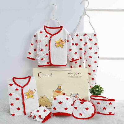 Baby Boys Girls Clothing Cotton Infant Underwear Fashion Suits Set 7 Pieces Clothes For 0-3M
Baby Boys Girls Clothing Cotton Infant Underwear Fashion Suits Set 7 Pieces Clothes For 0-3M