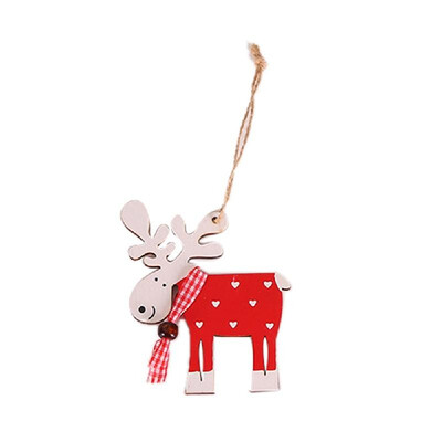 New Christmas Ornaments Wooden elk pendant Xmas Tree Tags Embellishments Crafts Decor for Christmas Tree Holiday Decorations
New Christmas Ornaments Wooden elk pendant Xmas Tree Tags Embellishments Crafts Decor for Christmas Tree Holiday Decorations
