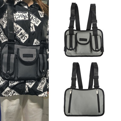 Men Chest Pack Chest Rig Waist Bag Hip Hop Streetwear Men Tactical Shoulder Bags Anti Theft Waist Bag Adjustable Pockets Packs
Men Chest Pack Chest Rig Waist Bag Hip Hop Streetwear Men Tactical Shoulder Bags Anti Theft Waist Bag Adjustable Pockets Packs