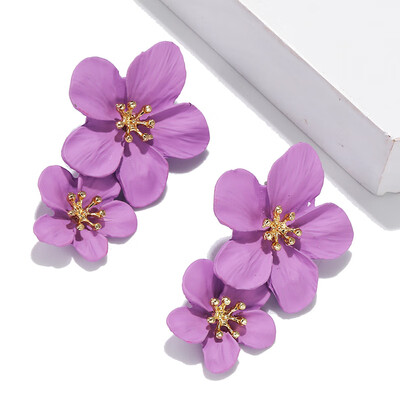 2019 Latest Design Cute Flower Stud Earrings Colorful Spray Paint Effect Creative Statement Earring For Women Girl Jewerly Gifts
2019 Latest Design Cute Flower Stud Earrings Colorful Spray Paint Effect Creative Statement Earring For Women Girl Jewerly Gifts