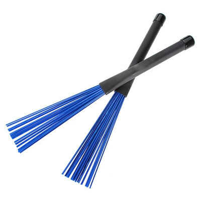 One Pair of 32cm Nylon Retractable Jazz Drum Brushes Telescopic Drumsticks with Rubber Handles
One Pair of 32cm Nylon Retractable Jazz Drum Brushes Telescopic Drumsticks with Rubber Handles