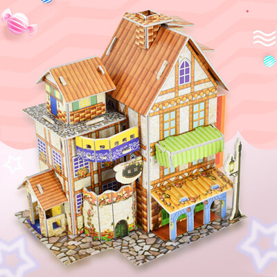 Gotoamei 3D DIY Puzzle Castle Model Cartoon House Assembling Paper Toy Kid Early Learning
Gotoamei 3D DIY Puzzle Castle Model Cartoon House Assembling Paper Toy Kid Early Learning
