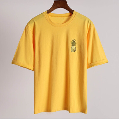 Starmoon Women Fashion Leisure O-Neck Short Sleeve T-Shirt Pineapple Tops Loose Blouse
Starmoon Women Fashion Leisure O-Neck Short Sleeve T-Shirt Pineapple Tops Loose Blouse