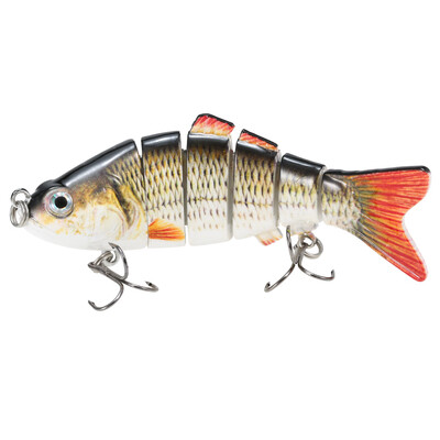 Multi Jointed Fishing Lure Lifelike 7 Segments Hard Crankbait Fishing Lure Swimbait Fish Hook Fishing Tackle
Multi Jointed Fishing Lure Lifelike 7 Segments Hard Crankbait Fishing Lure Swimbait Fish Hook Fishing Tackle