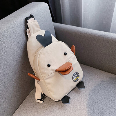 2019 new casual wild girl shoulder canvas bag fashion cartoon cute cute duck duck backpack
2019 new casual wild girl shoulder canvas bag fashion cartoon cute cute duck duck backpack