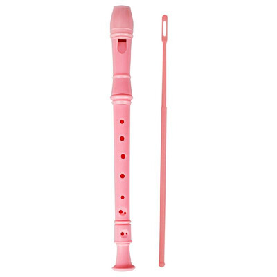 ABS Soprano Descant Recorder Clarinet 8 Holes German Style C Key with Fingering Chart Cleaning Stick for Kids Beginners
ABS Soprano Descant Recorder Clarinet 8 Holes German Style C Key with Fingering Chart Cleaning Stick for Kids Beginners