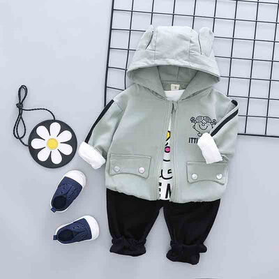 Autumn Baby Boy Girl Long Sleeve Cartoon Print T-shirt Hoodie Sweatshirt Trousers Casual Outfits
Autumn Baby Boy Girl Long Sleeve Cartoon Print T-shirt Hoodie Sweatshirt Trousers Casual Outfits