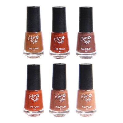 6pcs Nail Polish Set Long-Lasting Waterproof Colorful Nail Polish Kit Nail Art Product Womens Makeup Natural
6pcs Nail Polish Set Long-Lasting Waterproof Colorful Nail Polish Kit Nail Art Product Womens Makeup Natural