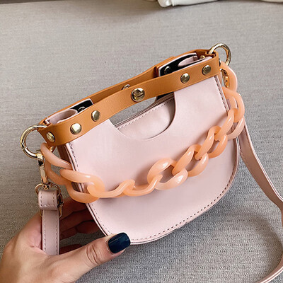 North bag small bag texture womens bag 2019 new fashion simple oblique satchel hundred Huan Mori chain saddle bag
North bag small bag texture womens bag 2019 new fashion simple oblique satchel hundred Huan Mori chain saddle bag
