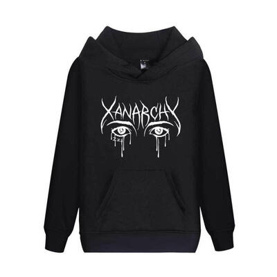 Autumn Winter Hooded Hoodies Long Sleeve Loose Lil Xan Xanarchy Print Sweatshirts For Men Women
Autumn Winter Hooded Hoodies Long Sleeve Loose Lil Xan Xanarchy Print Sweatshirts For Men Women