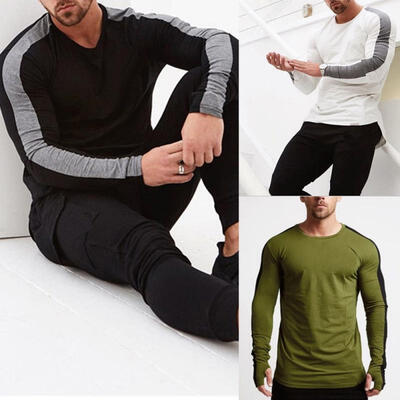 3 Colors Men Fit Gym Long Sleeve T-Shirt Casual O Neck Tops Solid Bodybuilding Muscle Tee
3 Colors Men Fit Gym Long Sleeve T-Shirt Casual O Neck Tops Solid Bodybuilding Muscle Tee