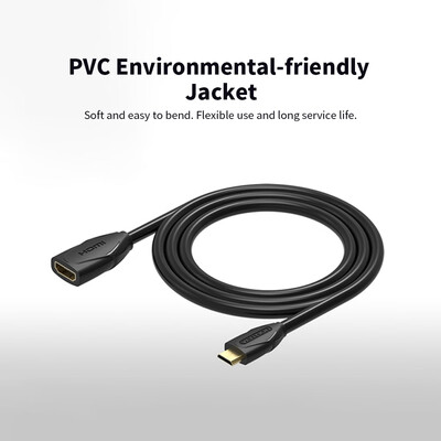 VENTION Mini HD Cable Mini Male to Female 1080P HD Converter Cable Extension Cable for Tablet PC 1m
VENTION Mini HD Cable Mini Male to Female 1080P HD Converter Cable Extension Cable for Tablet PC 1m