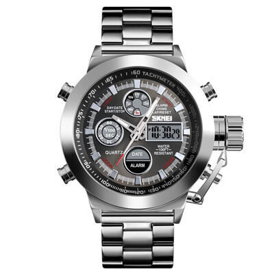 SKMEI 1515 Luxury Male Digital Quartz Watch Waterproof Sport Wristwatch Fashionable Business Watch
SKMEI 1515 Luxury Male Digital Quartz Watch Waterproof Sport Wristwatch Fashionable Business Watch