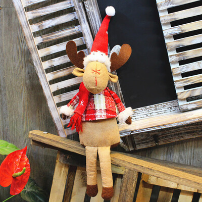 Toponeto Christmas Decoration Christmas deer ornaments Doll Toy Xmas Elk Table Ornaments
Toponeto Christmas Decoration Christmas deer ornaments Doll Toy Xmas Elk Table Ornaments