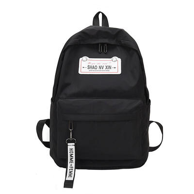 Fashion Casual Solid Color Backpack All-match Large Capacity Schoolbag For Students
Fashion Casual Solid Color Backpack All-match Large Capacity Schoolbag For Students