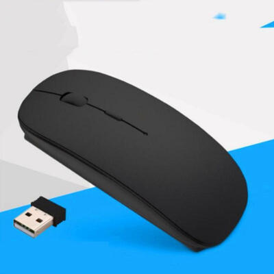 24G Wireless Mouse With Nano Receiver 1600 DPI Slim Noiseless Rechargeable Mouse For WIN1078 MAC Android XP System
24G Wireless Mouse With Nano Receiver 1600 DPI Slim Noiseless Rechargeable Mouse For WIN1078 MAC Android XP System
