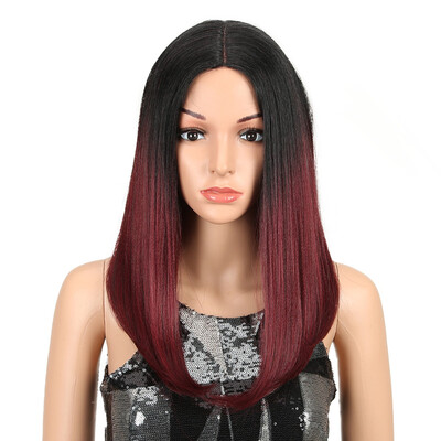 Noble Ombre Color Straight Hair 18"Inch Lace Front Wig For Black Women African American Wigs Synthetic Heat Resistant Hair
Noble Ombre Color Straight Hair 18"Inch Lace Front Wig For Black Women African American Wigs Synthetic Heat Resistant Hair