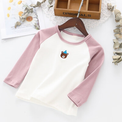 Autumn Baby Girl Boy Cute Long Sleeve Cartoon Patchwork T-Shirts Kids Tops Shirts Casual Clothing
Autumn Baby Girl Boy Cute Long Sleeve Cartoon Patchwork T-Shirts Kids Tops Shirts Casual Clothing