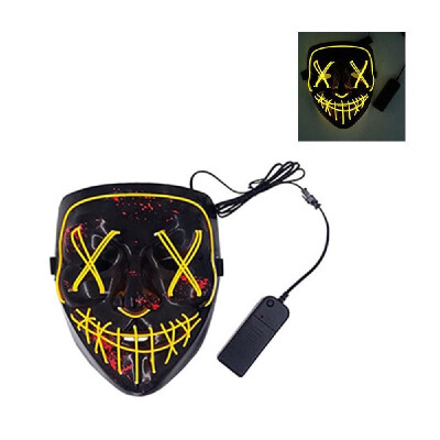 LEDs Glowing Face Flash Masks Different Light Modes with Batterys Case Controller Head Cover for Halloween Festival Halloween Fest
LEDs Glowing Face Flash Masks Different Light Modes with Batterys Case Controller Head Cover for Halloween Festival Halloween Fest