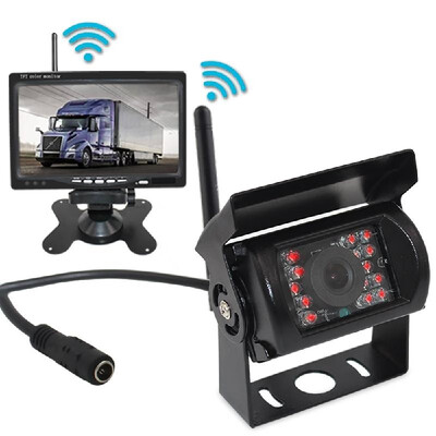 WIFI Digital Wireless Backup Camera 7 Inch Monitor Screen Rear View Rearview Backing Parking Reversing Reverse Camera for RV Truck
WIFI Digital Wireless Backup Camera 7 Inch Monitor Screen Rear View Rearview Backing Parking Reversing Reverse Camera for RV Truck