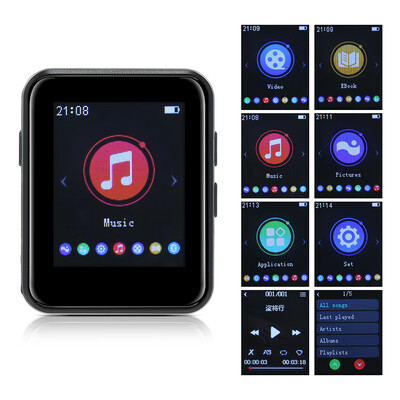 BENJIE X1 8GB MP3 Player Full Touch Screen Portable Music Player BT50 FM Radio Receiver with Headphones
BENJIE X1 8GB MP3 Player Full Touch Screen Portable Music Player BT50 FM Radio Receiver with Headphones