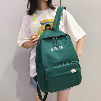 Ins wind bag female college students Korean version of high school junior high school junior high school girls simple Joker backpa
Ins wind bag female college students Korean version of high school junior high school junior high school girls simple Joker backpa