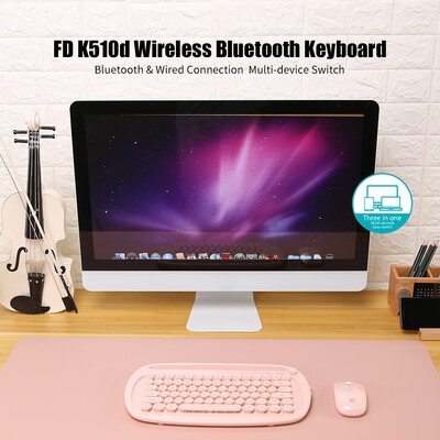 FD K510D Wireless Bluetooth Keyboard Dual Mode Ergonomic Design Stable Connection Multi-Device Switch Backlight for Tablet Lapto
FD K510D Wireless Bluetooth Keyboard Dual Mode Ergonomic Design Stable Connection Multi-Device Switch Backlight for Tablet Lapto