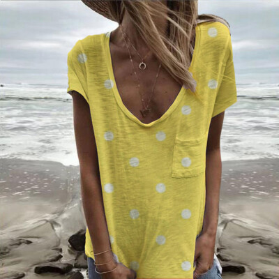 Starmoon Women Summer Printing Pockets Short Sleeve Shirt Casual Tunic Tops Blouse
Starmoon Women Summer Printing Pockets Short Sleeve Shirt Casual Tunic Tops Blouse