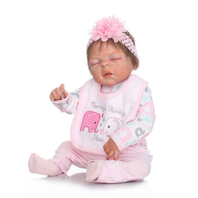 Ktaxon 22" Full Body Silicone Vinyl Reborn Doll Lifelike Anatomically Correct Baby Girl
Ktaxon 22" Full Body Silicone Vinyl Reborn Doll Lifelike Anatomically Correct Baby Girl