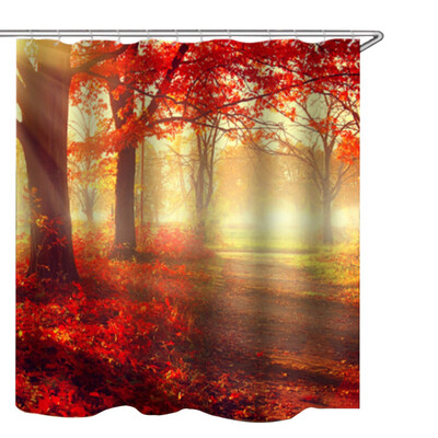 Fashion Creative Maple Landscape Natural Scenery Print 3D Digital Printing Shower Curtain Series Waterproof And Mildew
Fashion Creative Maple Landscape Natural Scenery Print 3D Digital Printing Shower Curtain Series Waterproof And Mildew