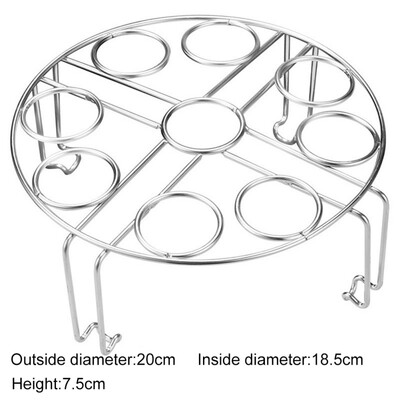 Steamed Egg Rack Double-layer Stainless Steel Multi-function Steamer Kitchen Steaming Rack Kitchen Supplies
Steamed Egg Rack Double-layer Stainless Steel Multi-function Steamer Kitchen Steaming Rack Kitchen Supplies