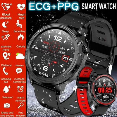 Smart Watch L8 IP68 Water Resistant Smart Watch ECG PPG Heart Blood Pressure Multi-Sports Mode Man Smart Bracelet for IOS Android
Smart Watch L8 IP68 Water Resistant Smart Watch ECG PPG Heart Blood Pressure Multi-Sports Mode Man Smart Bracelet for IOS Android