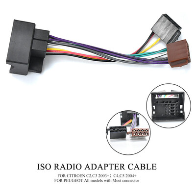 12-027 ISO Radio for RENAULT select models for all Models with Quadlock Wiring F-Harness Wire Cable Plug Adaptor Stereo
12-027 ISO Radio for RENAULT select models for all Models with Quadlock Wiring F-Harness Wire Cable Plug Adaptor Stereo