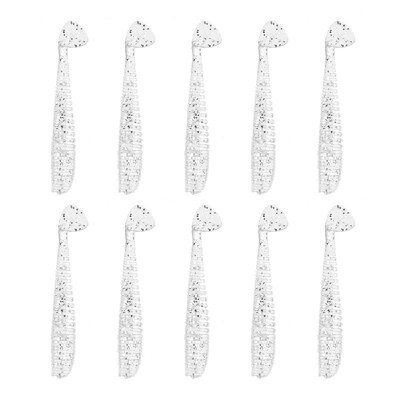 Lixada 10pcs 85cm 3D Simulated Fishing Bait Soft PVC Translucent Lure T-type Tail Soft Bait
Lixada 10pcs 85cm 3D Simulated Fishing Bait Soft PVC Translucent Lure T-type Tail Soft Bait