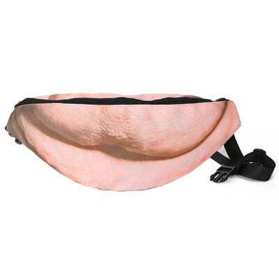 Unisex Dad Bod Waist Bags Flesh Color Fanny Packs Money Belt Beer Fat Belly Bum Pouch Pockets Bag
Unisex Dad Bod Waist Bags Flesh Color Fanny Packs Money Belt Beer Fat Belly Bum Pouch Pockets Bag