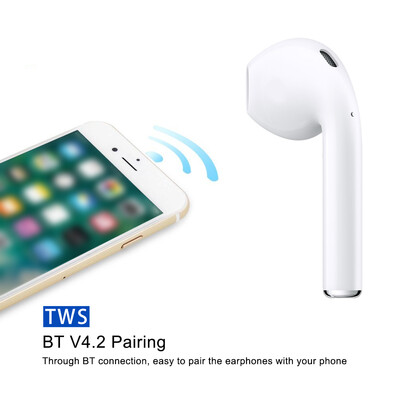 XT6 Wireless BT Headphones Mini In-Ear Stereo Headset TWS Earphone Earbuds with Multi-functional 3-in-1 5200mAh Rechargeable Charg
XT6 Wireless BT Headphones Mini In-Ear Stereo Headset TWS Earphone Earbuds with Multi-functional 3-in-1 5200mAh Rechargeable Charg