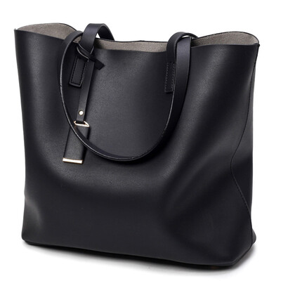 2017 Women Bag Vintage PU Leather Elegant Black Shoulder Bags Large Capacity Casual Tote Handbag
2017 Women Bag Vintage PU Leather Elegant Black Shoulder Bags Large Capacity Casual Tote Handbag