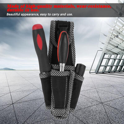 Greensen Multifunctional Electrician Tool Bag Waist Pocket Pouch Belt Storage Holder Black
Greensen Multifunctional Electrician Tool Bag Waist Pocket Pouch Belt Storage Holder Black