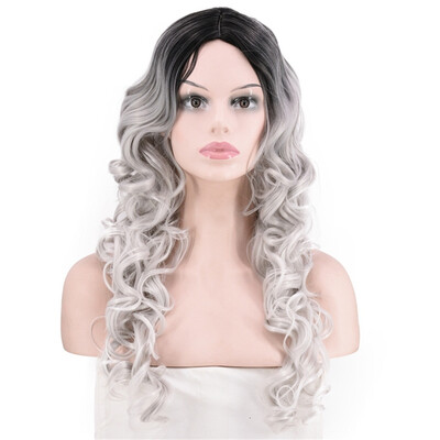 Gobestart Women Natural Party Cosplay Long Wave Wig Mix Colors Curly Wavy Synthetic Wigs
Gobestart Women Natural Party Cosplay Long Wave Wig Mix Colors Curly Wavy Synthetic Wigs